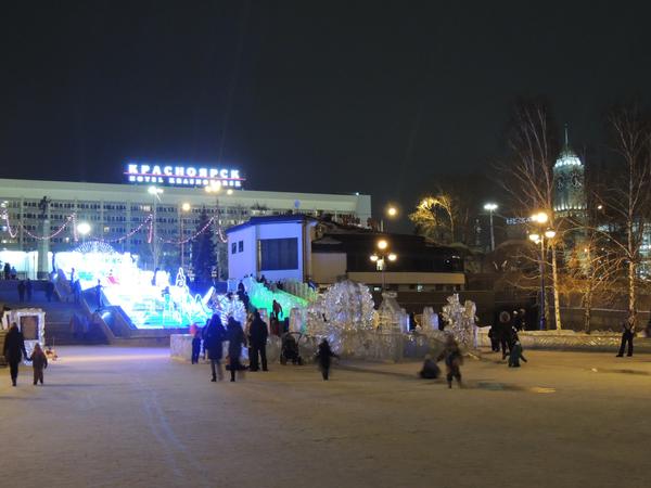 Новогоднее настроение в&nbsp;Красноярске. Часть 1