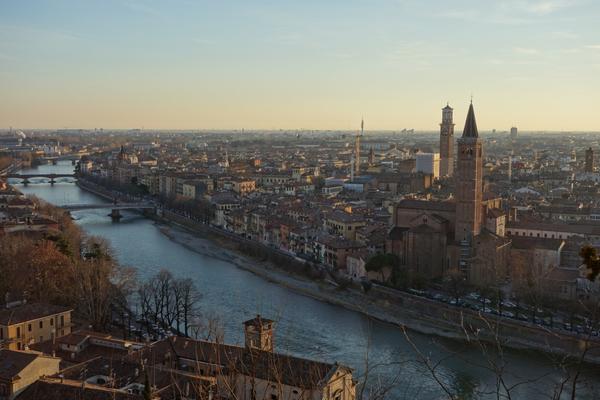 Закат над Вероной