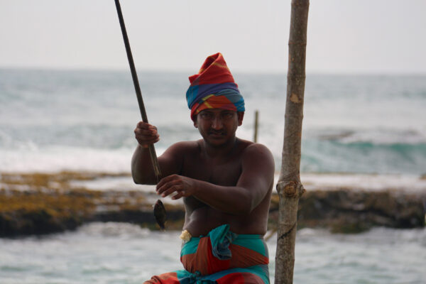 Ланкийские рыбаки.